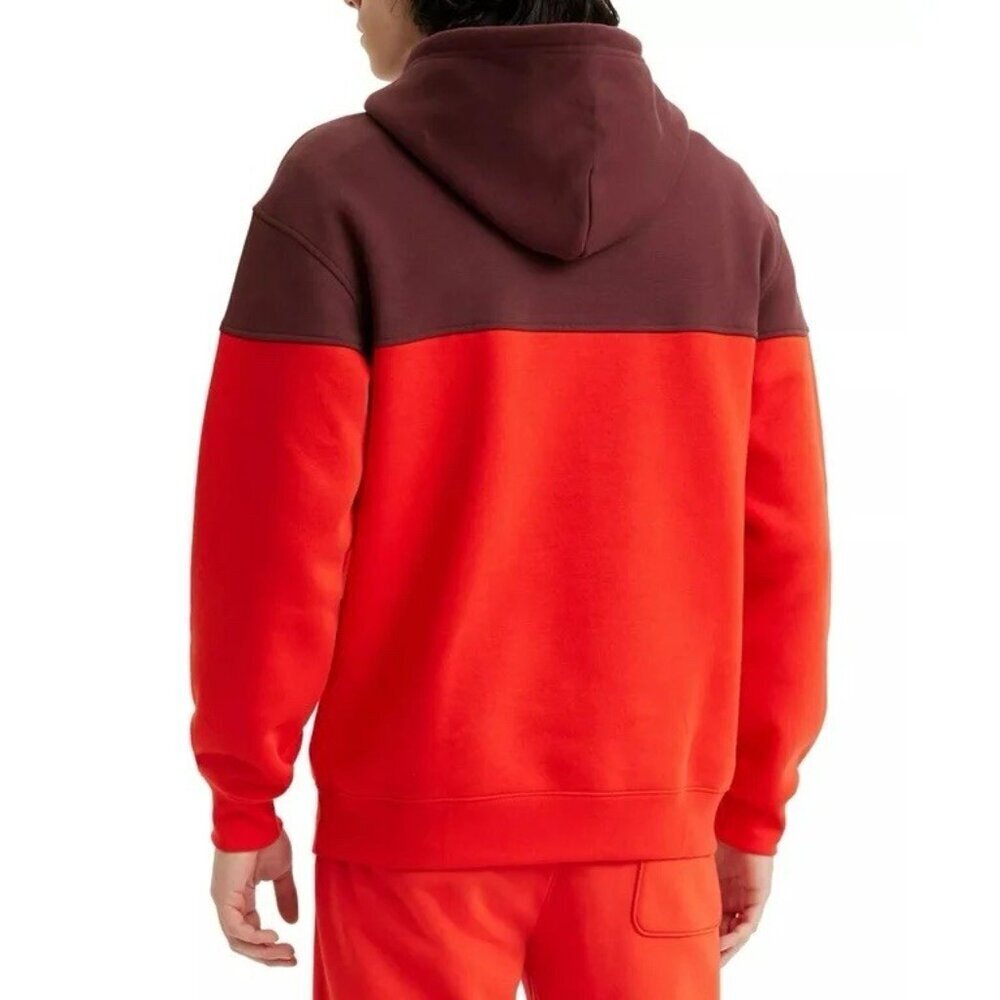 Levi's Mens Big and Tall Sweats Hoodie Size 2XL Tall Colorblock Relaxed Fit 2XLT - Picture 2 of 9